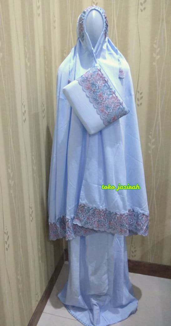 Mukena Bordir 2 Tone